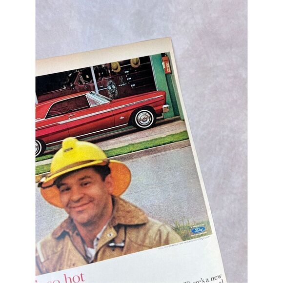 Vintage Print Advertisement Ad 1965 Ford Fairlane 500 Sports Coupe Print Ad - Picture 4 of 6